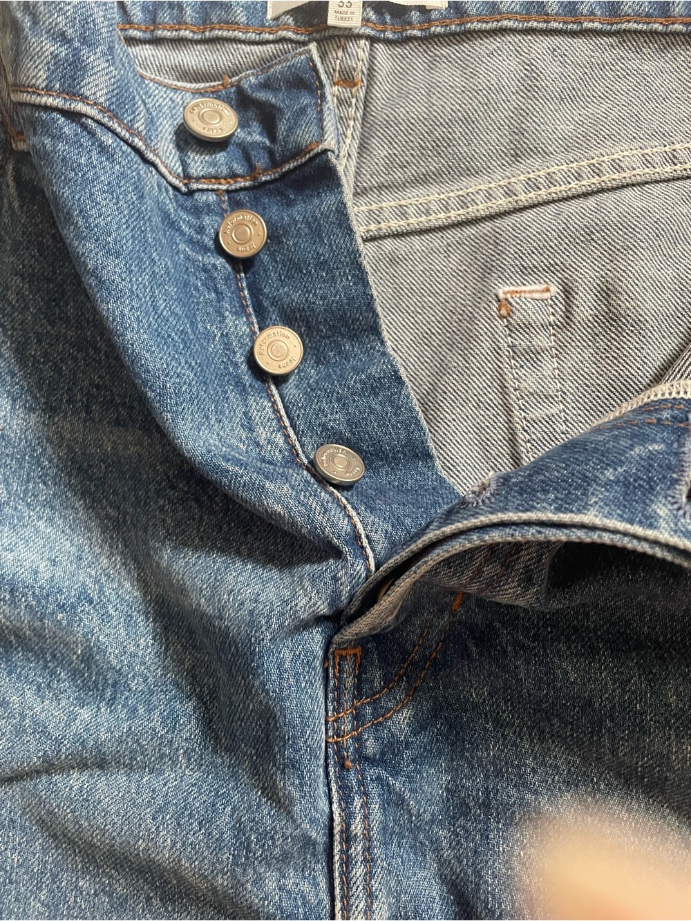 Reformation Charlene High Rise Jean Short 33 - Picture 5 of 7